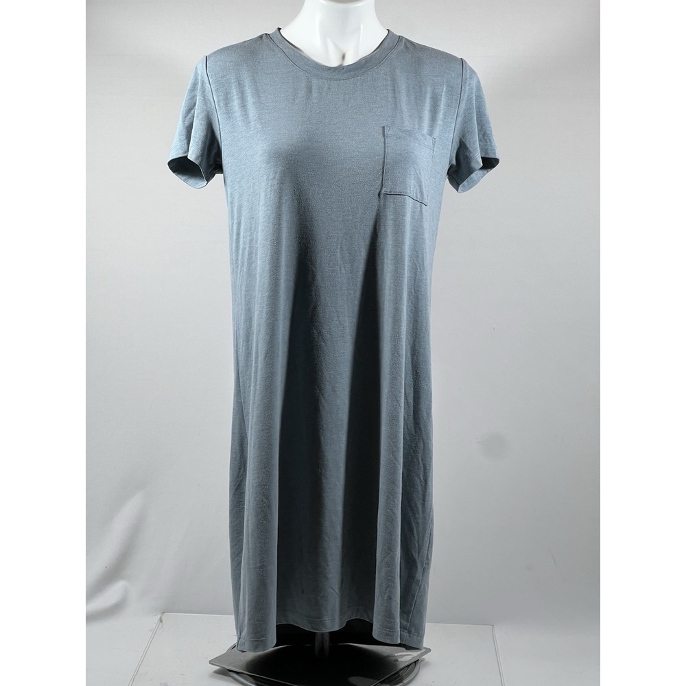 Free Fly Mens Bamboo T Shirt Small Blue Performance Short Sleeve‎